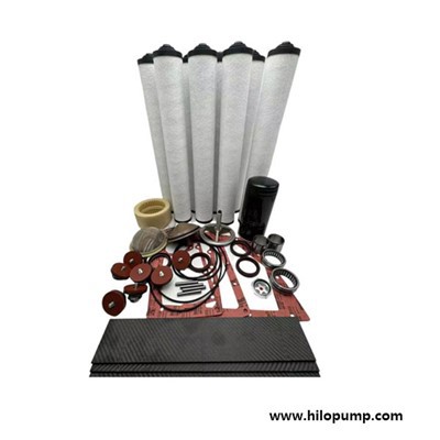 Overhalingssett med reparasjonsdeler for skovlpakninger for vakuumpumpe